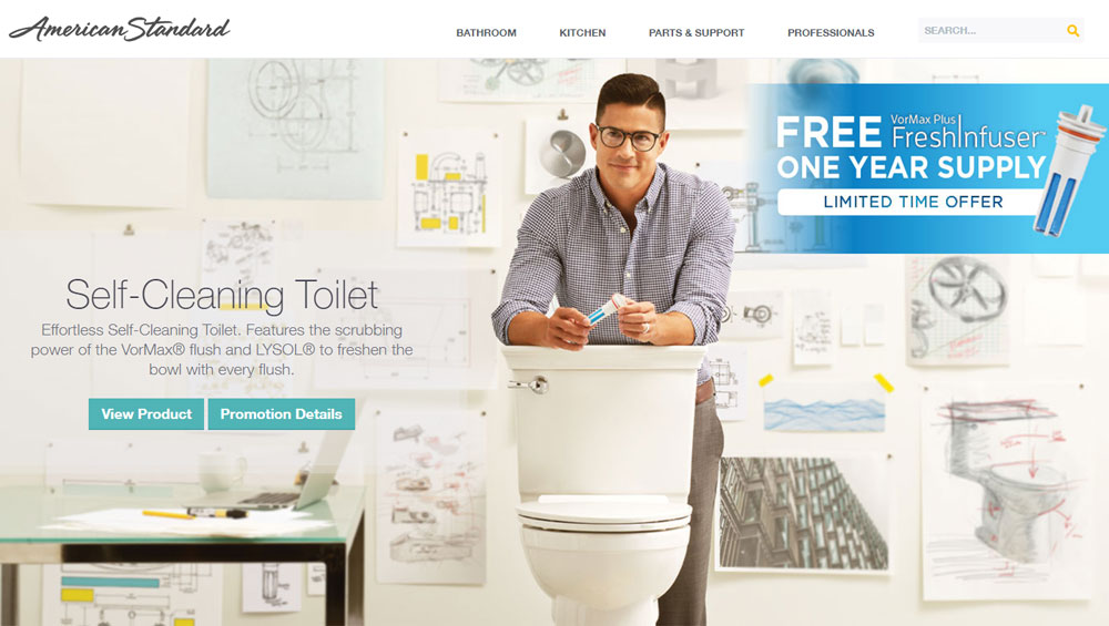 American Standard Products Plumbing Toilets